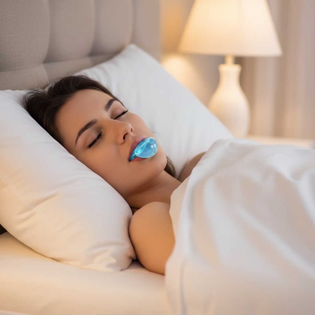 Revolutionize Your Sleep: Medical-Grade Silicone Anti-Snore Mouthpiece for Restful Nights